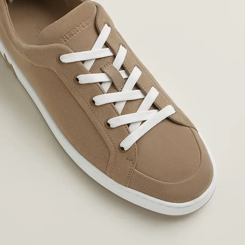 Hermes Sneakers Kid Étoupe — vue 2