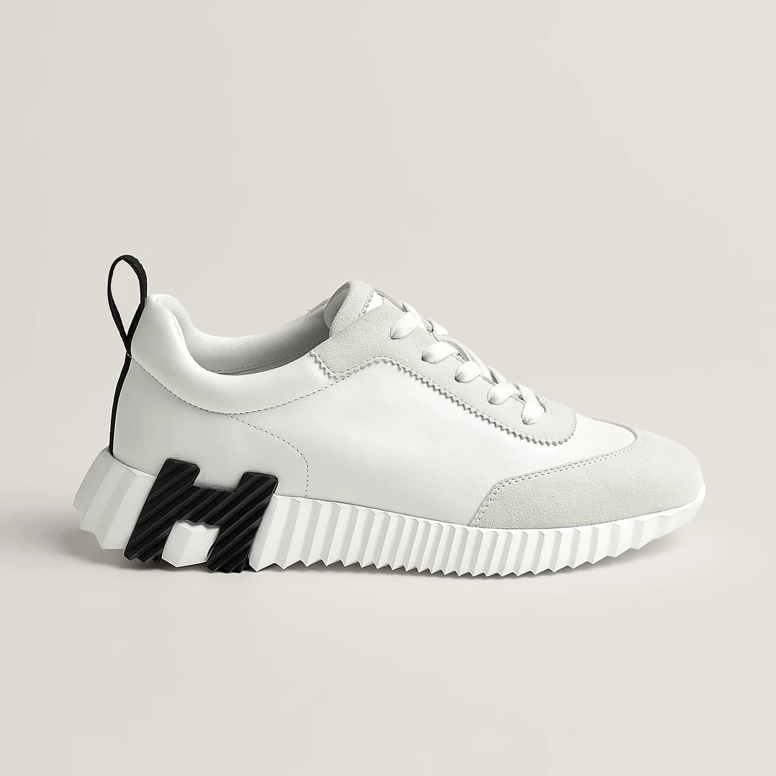 Hermes Sneakers Boucing Blanc • Gris