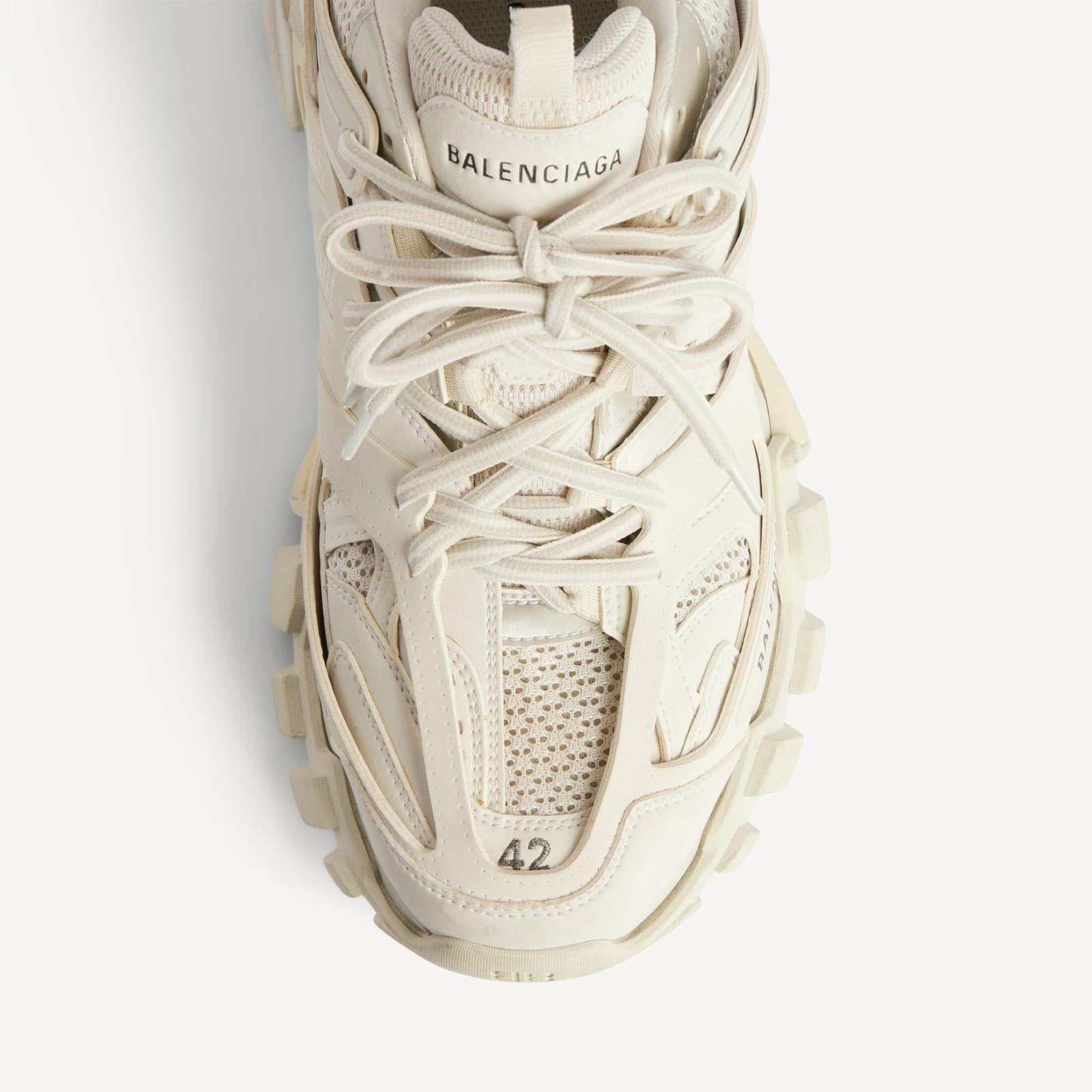Balanciaga Sneakers Track Beige — vue 5