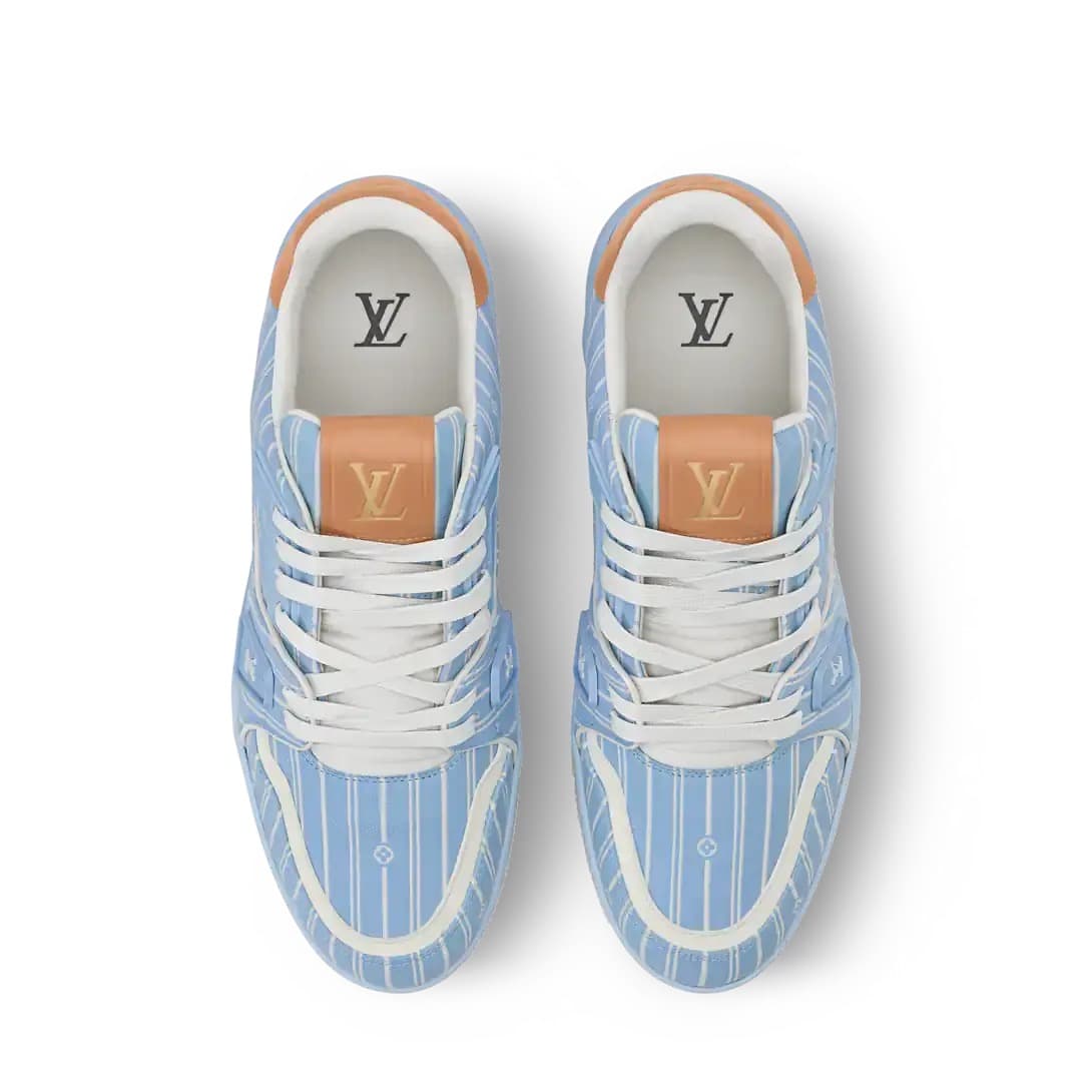 Louis Vuitton Sneakers Trainer Bleu — vue 2