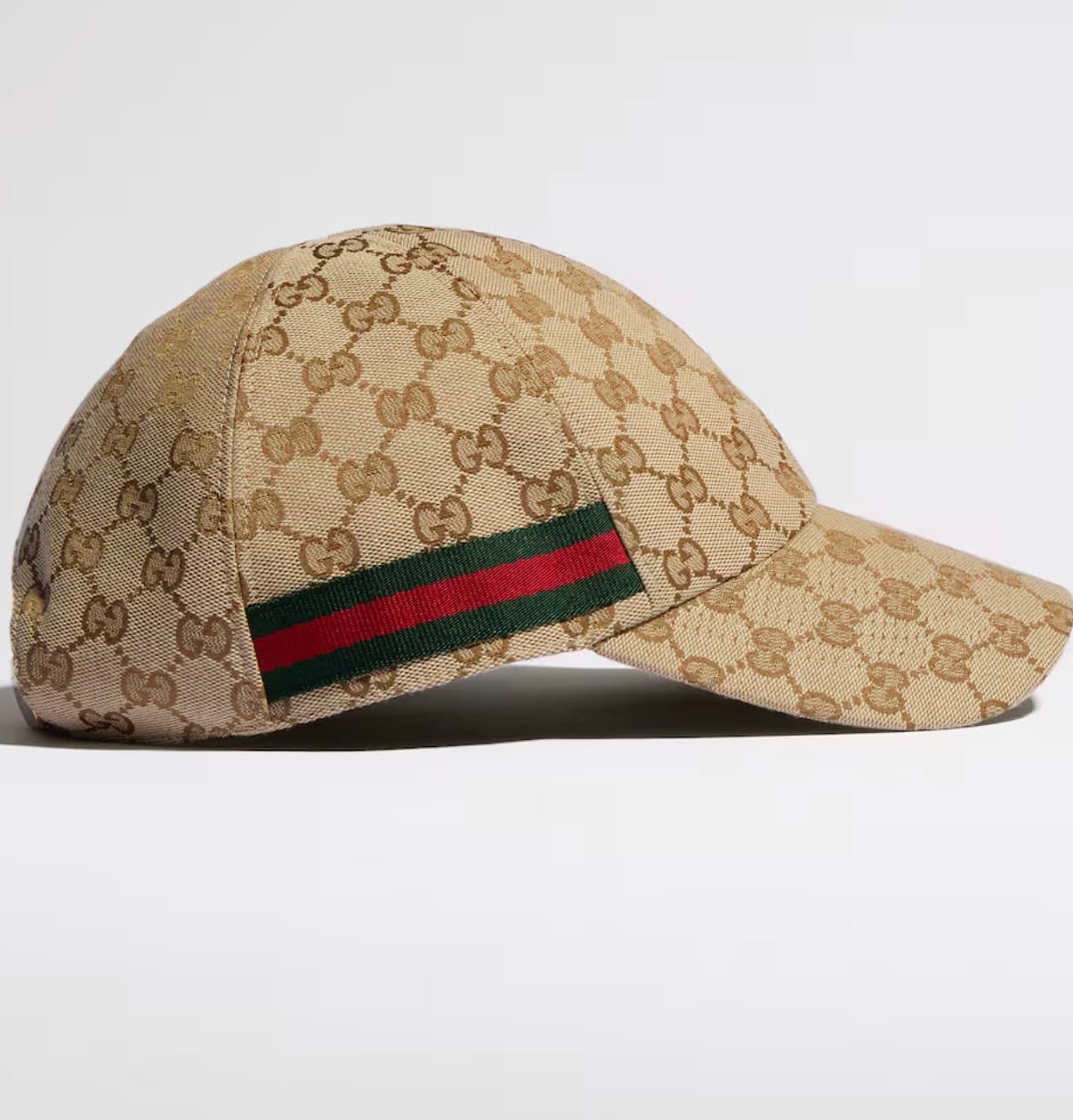Gucci Casquette GG avec bande Web
