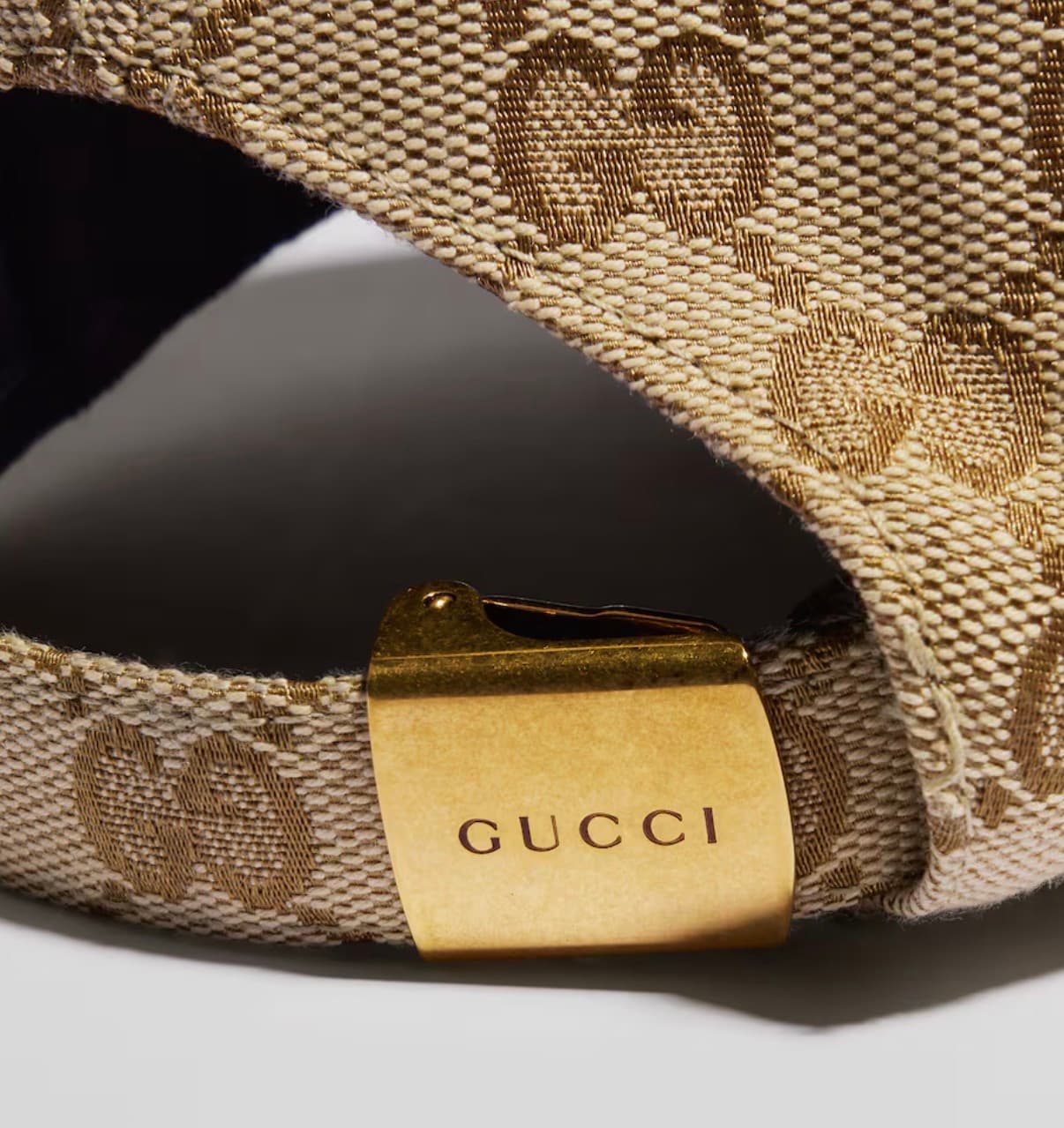 Gucci Casquette GG avec bande Web — vue 3