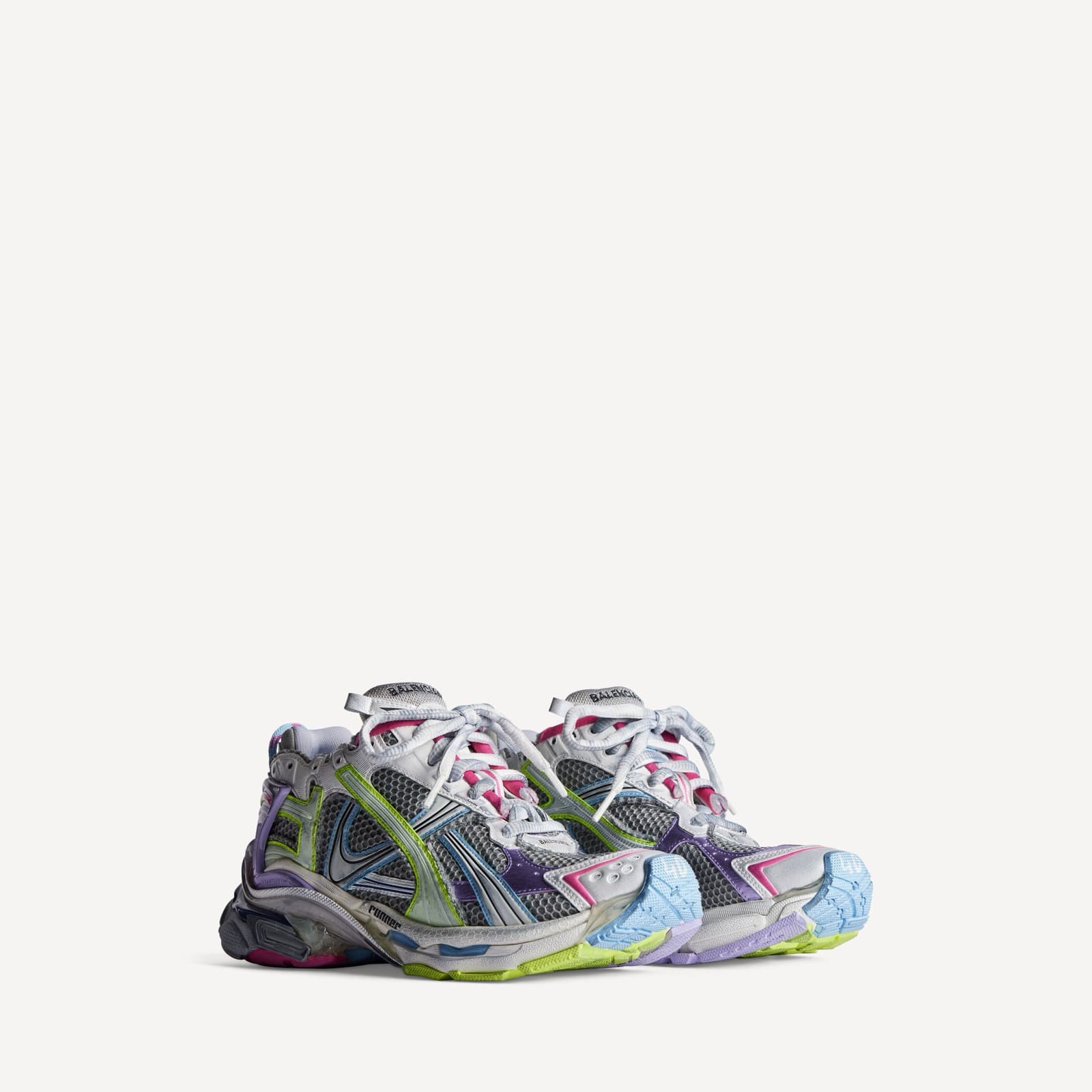 BALANCIAGA SNEAKER RUNNER EN GRIS — vue 2