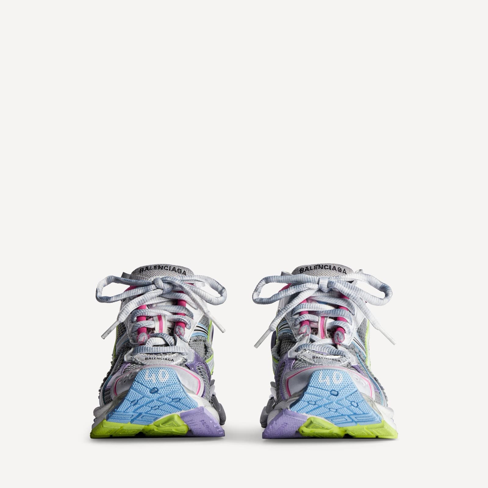 BALANCIAGA SNEAKER RUNNER EN GRIS — vue 3