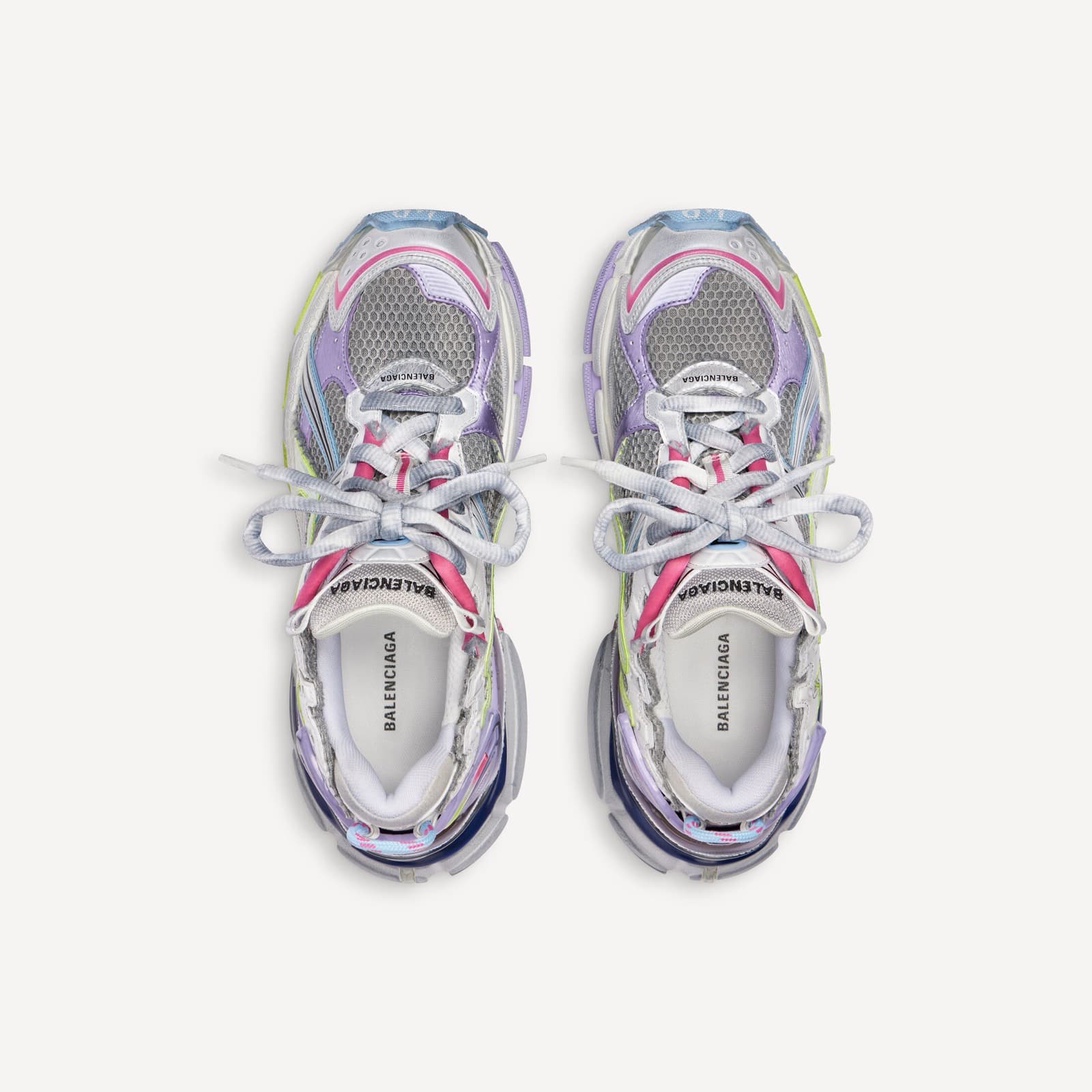BALANCIAGA SNEAKER RUNNER EN GRIS — vue 6