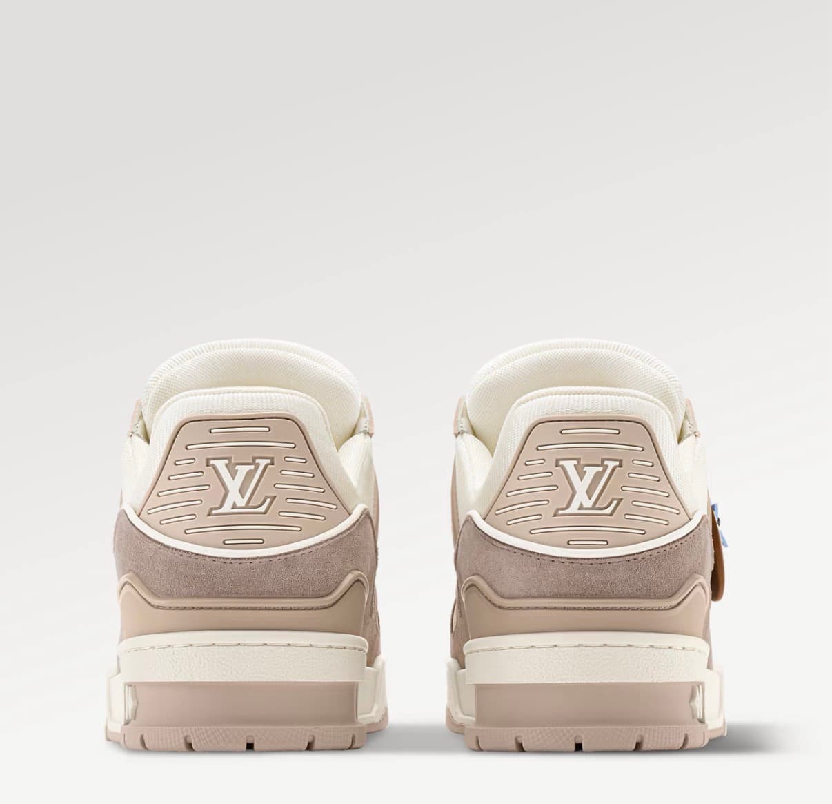 Louis Vuitton Sneaker LV Trainer  Couleur Beige — vue 4