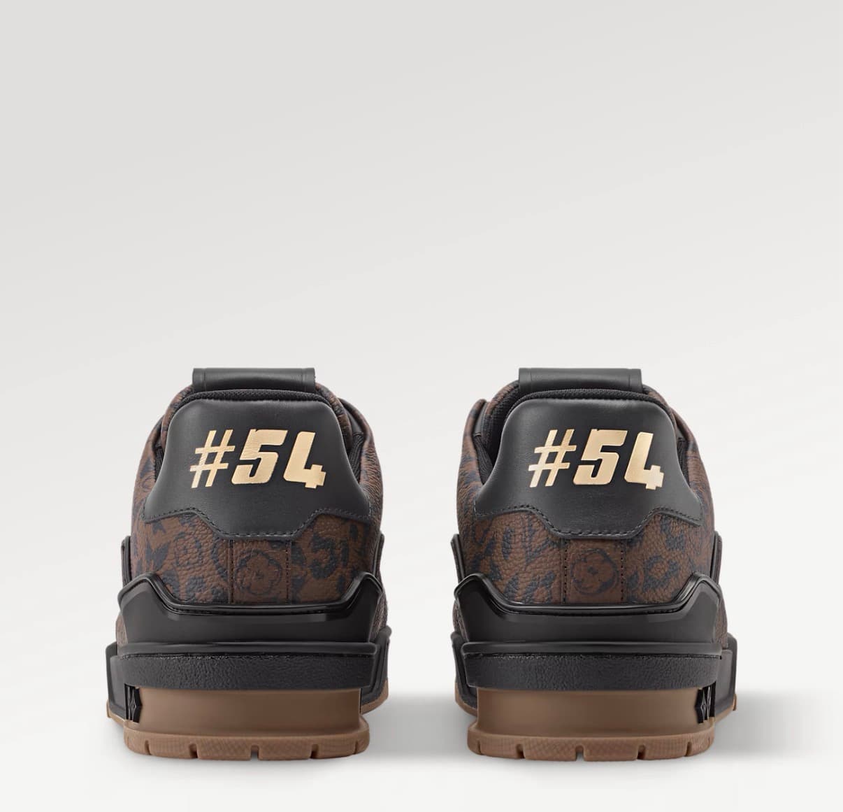 Louis Vuitton Sneaker LV Trainer  Couleur Marron — vue 4