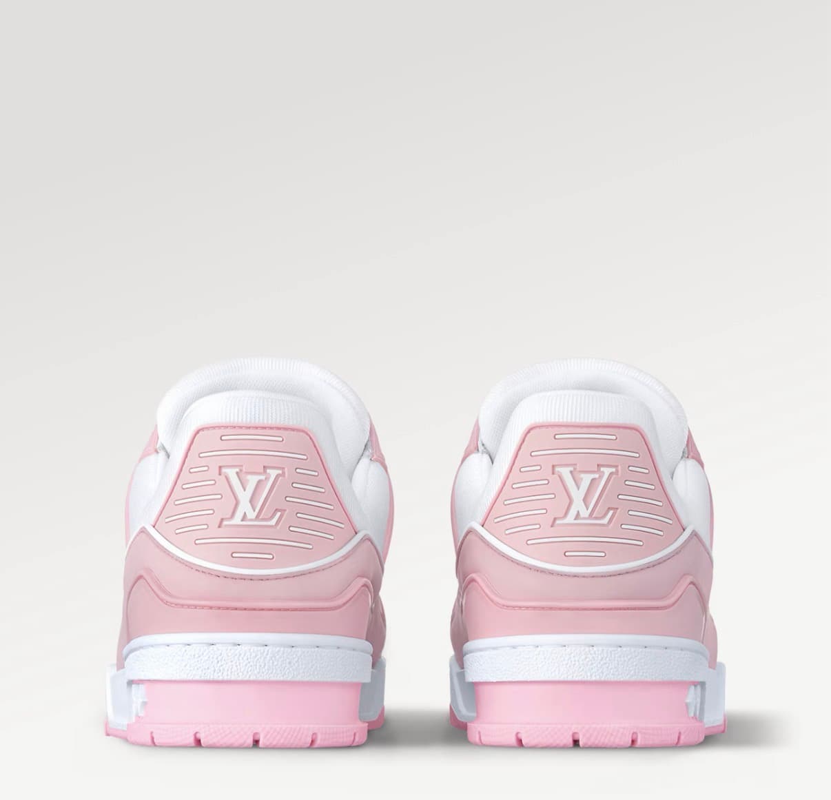 Louis Vuitton Sneaker LV Trainer  Couleur Rose — vue 4