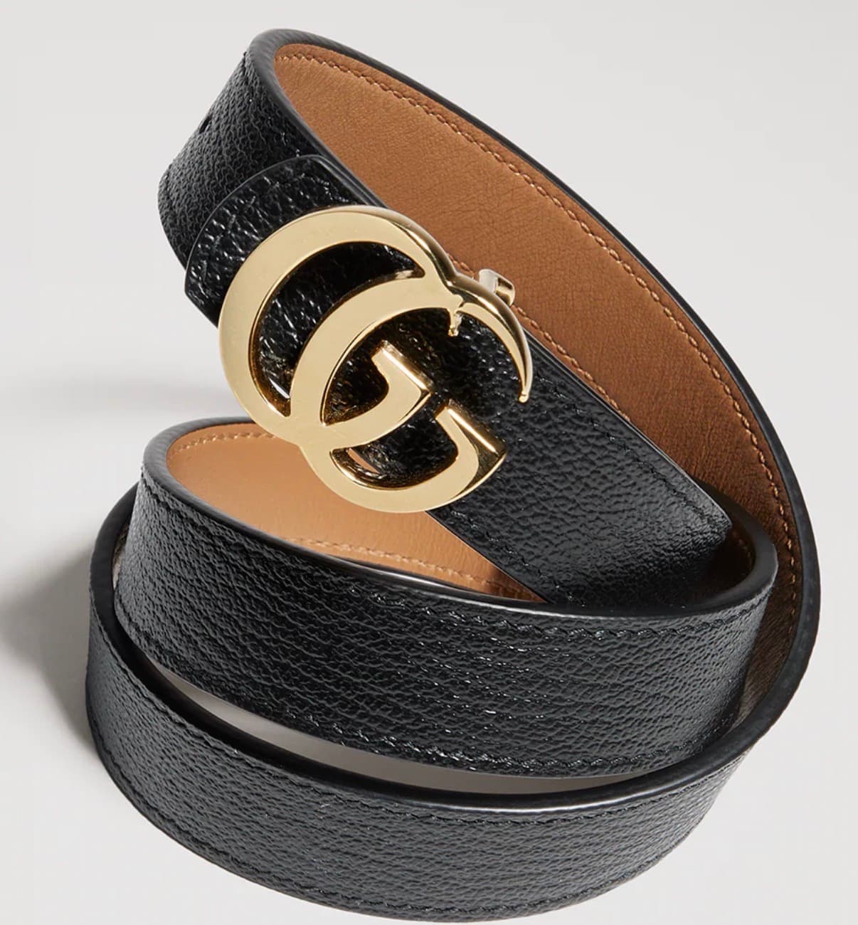 Gucci Ceinture fine réversible GG Marmont pour Femme