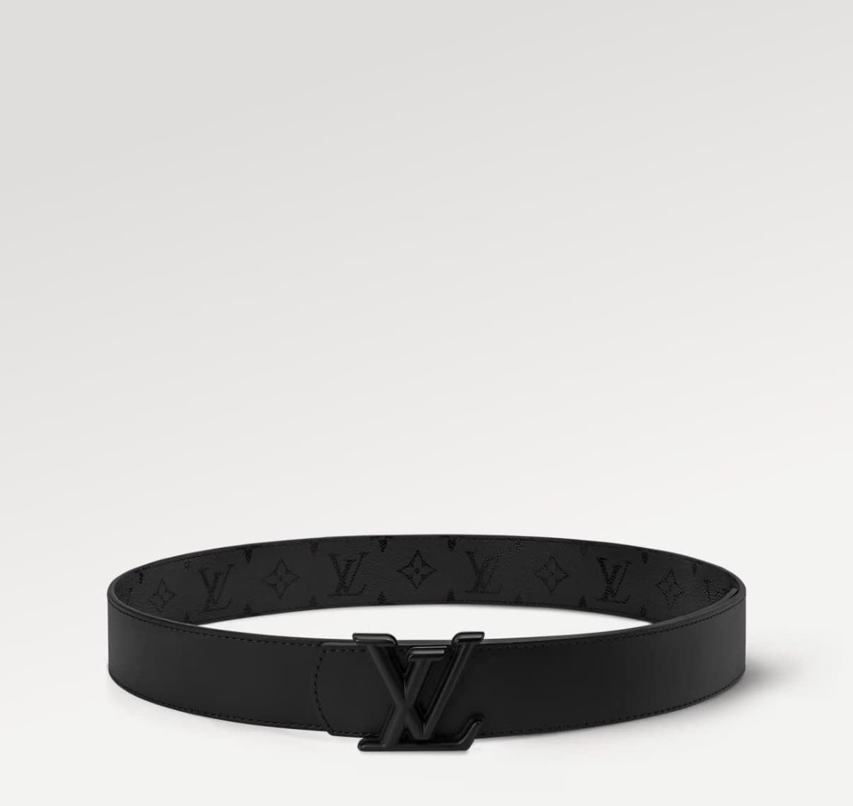 Louis Vuitton Ceinture LV Dimension Monogram  Midnight 40 mm réversible pour Homme — vue 3