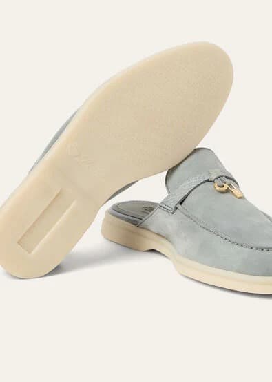 Loro Piana Mule Charms Walk Couleur Eucalyptus — vue 3