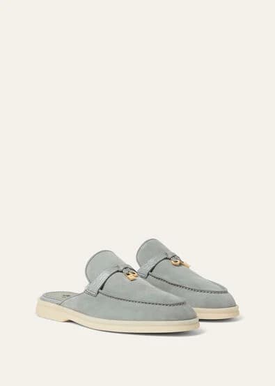 Loro Piana Mule Charms Walk Couleur Eucalyptus — vue 4