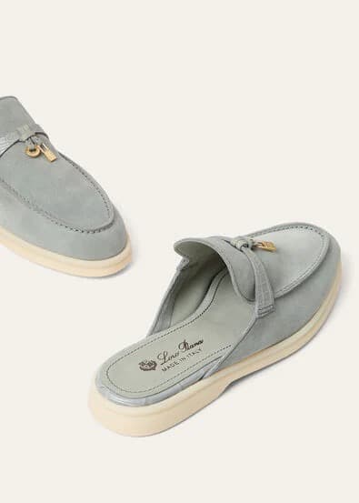 Loro Piana Mule Charms Walk Couleur Eucalyptus — vue 6