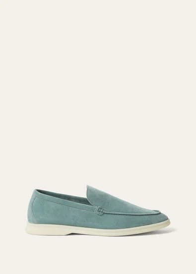 Loro Piana Mocassin Couleur Pine Cloud