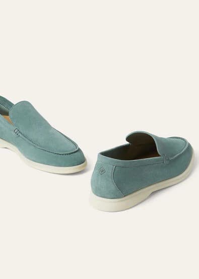 Loro Piana Mocassin Couleur Pine Cloud — vue 6