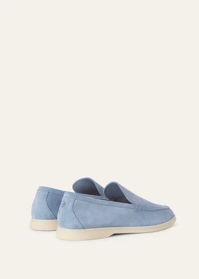 Loro Piana Mocassin Couleur Poussière — vue 3