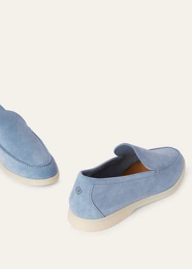 Loro Piana Mocassin Couleur Poussière — vue 6