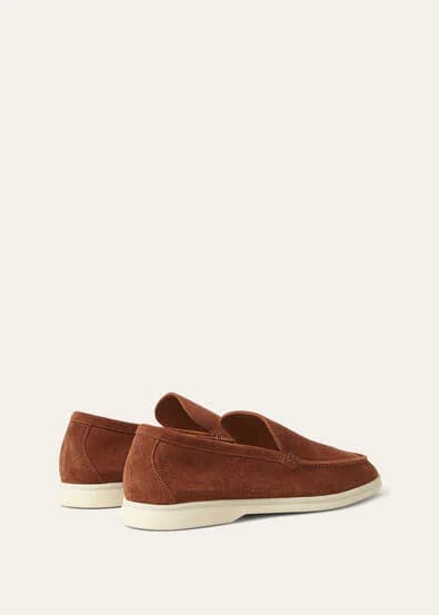 Loro Piana Mocassin Couleur Brown Whiskey — vue 5