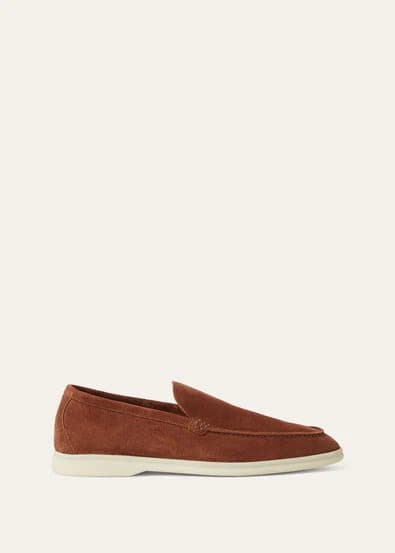 Loro Piana Mocassin Couleur Brown Whiskey