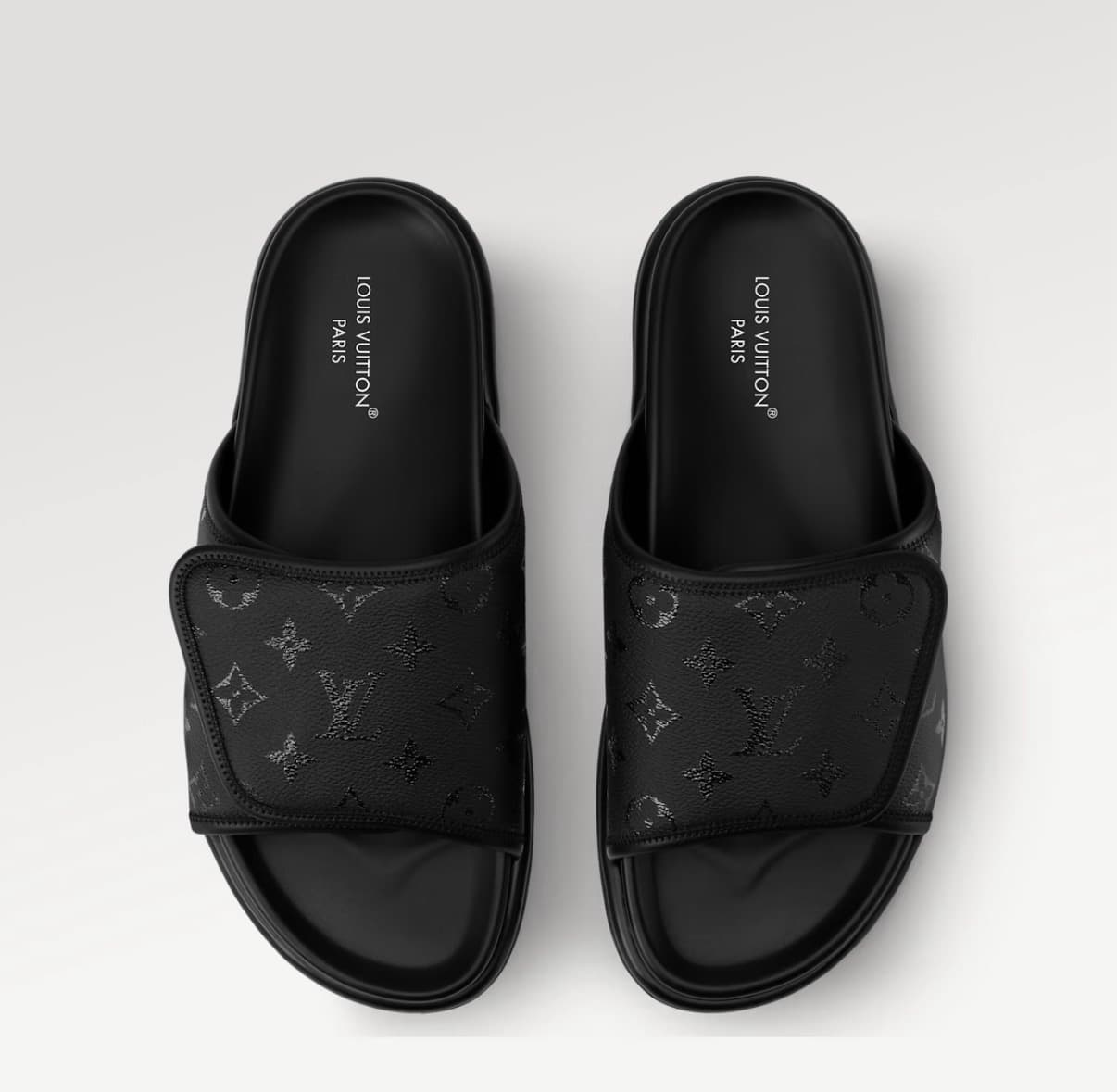 Louis Vuitton Mule Miami Couleur Noir — vue 3