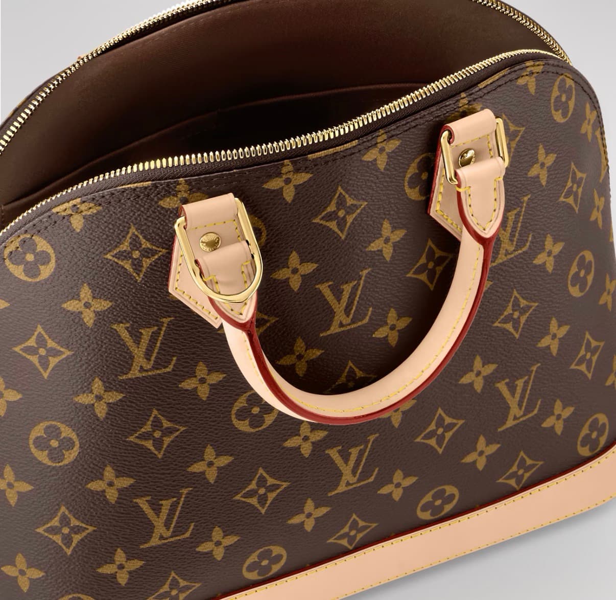 Sac à main Louis Vuitton Alma Beige BB — vue 3