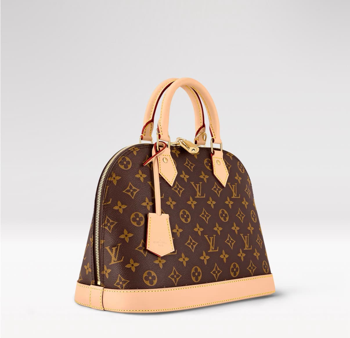 Sac à main Louis Vuitton Alma Beige BB — vue 4