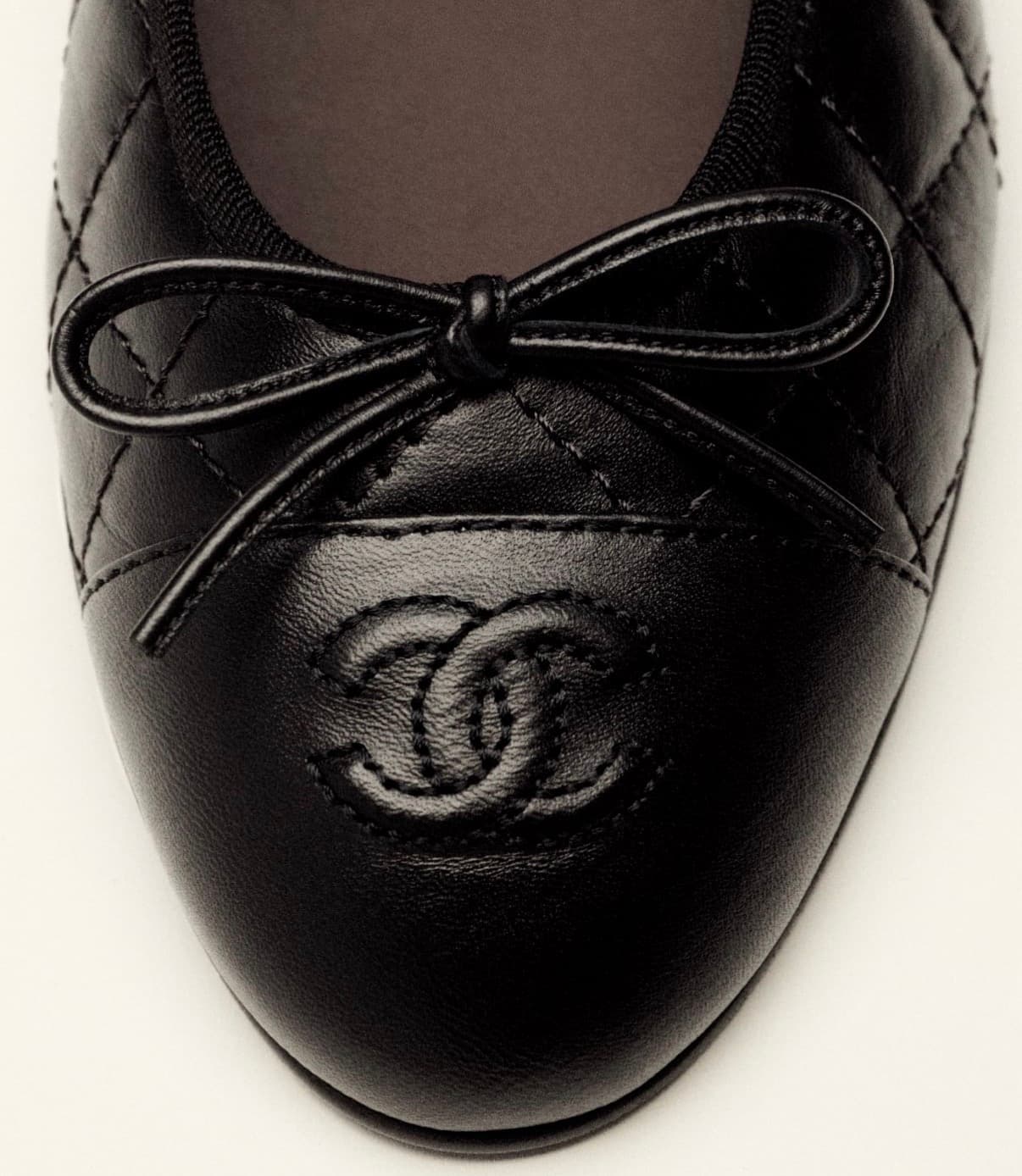 Ballerines Chanel Black tresser — vue 2