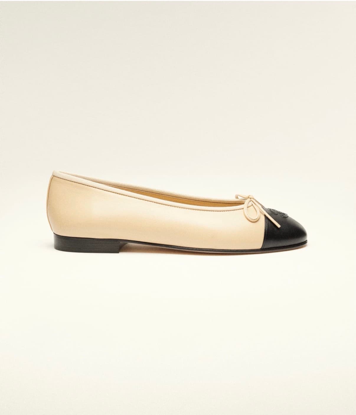 Ballerines Chanel Belge • pointe black