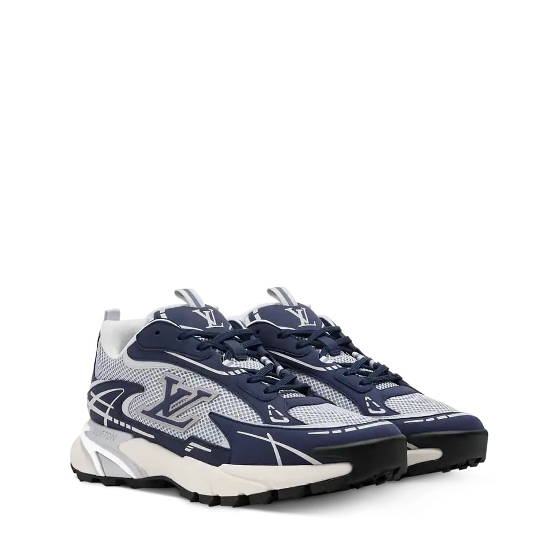 Sneakers LV Tatic Runner Blue — vue 5