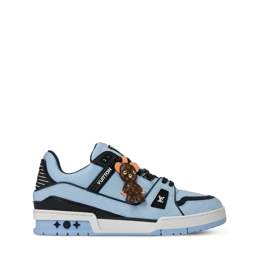 Sneakers LV Traîner Blue • black