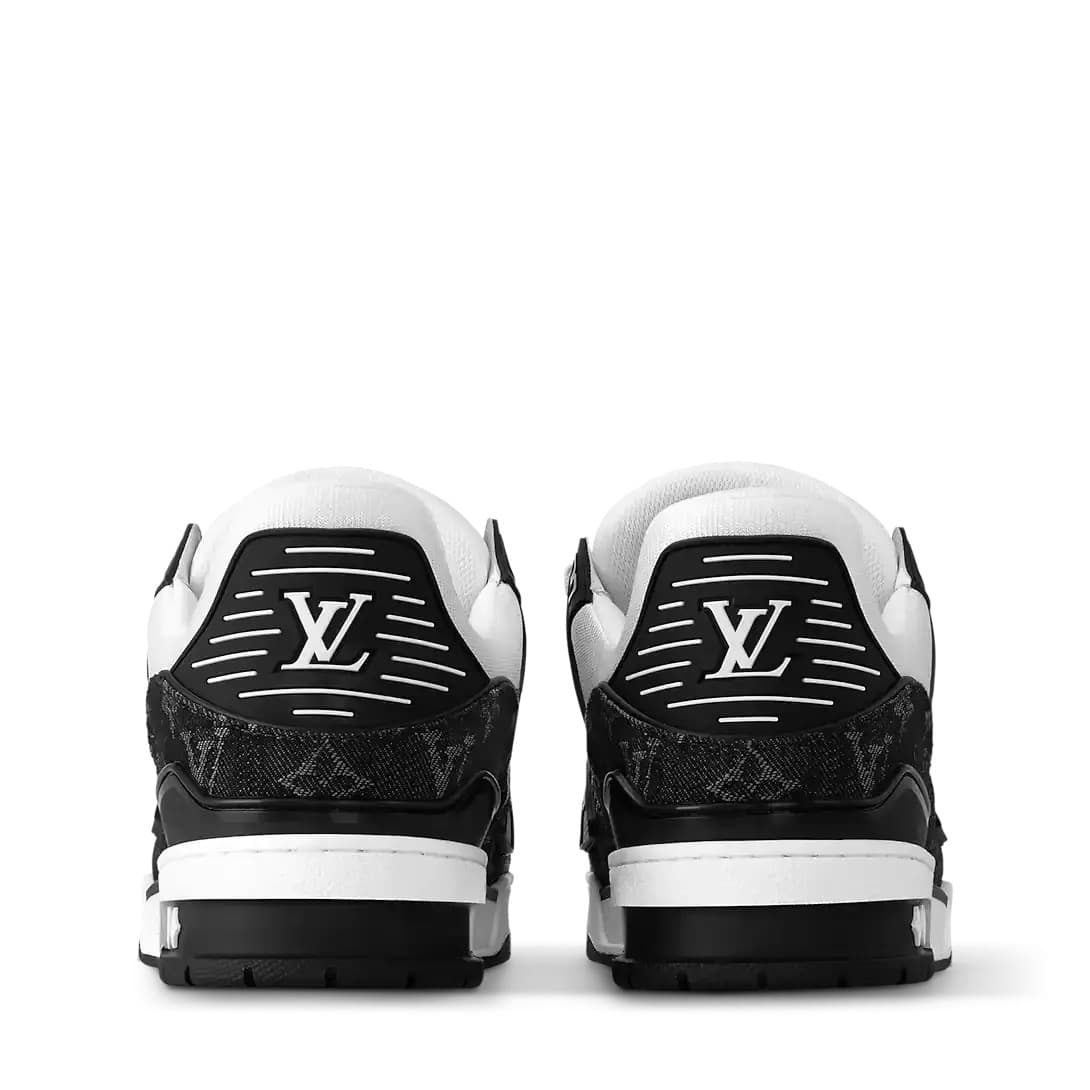 Sneakers LV Traîner Black • White — vue 4