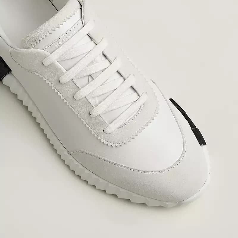 Hermes Sneakers Boucing White — vue 2