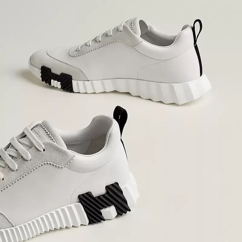 Hermes Sneakers Boucing White — vue 4