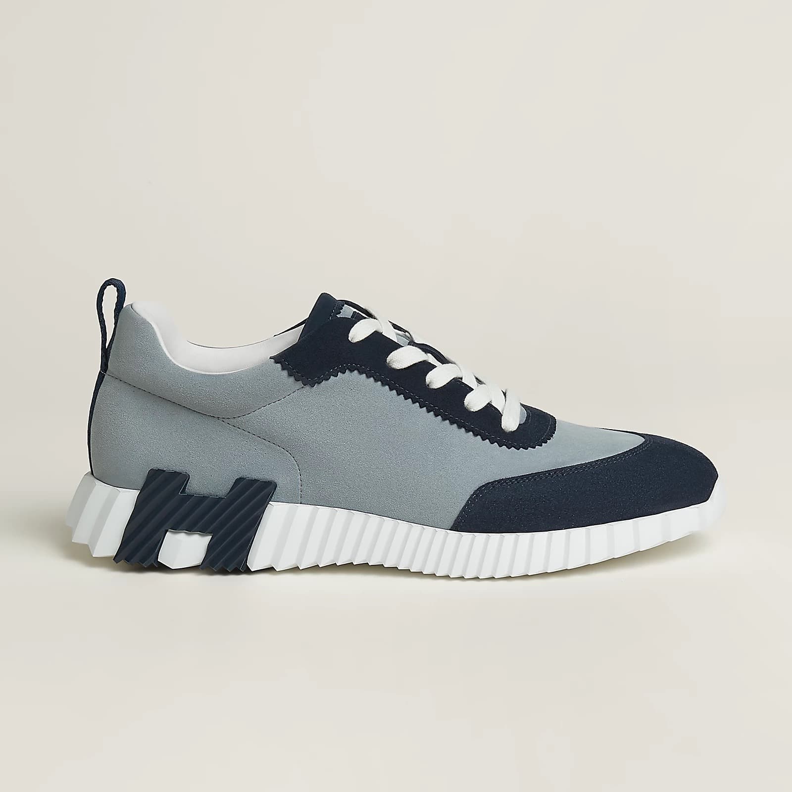 Hermes Sneakers Boucing Bleu Galet • Marine