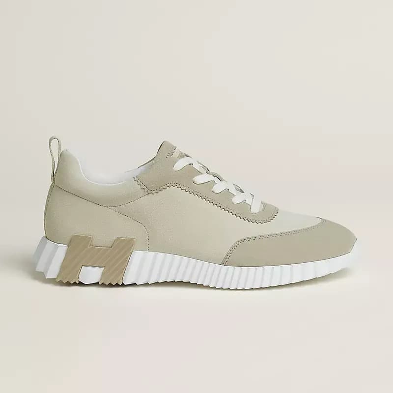 Hermes Sneakers Boucing Beige Glaise • Beige Esquisse