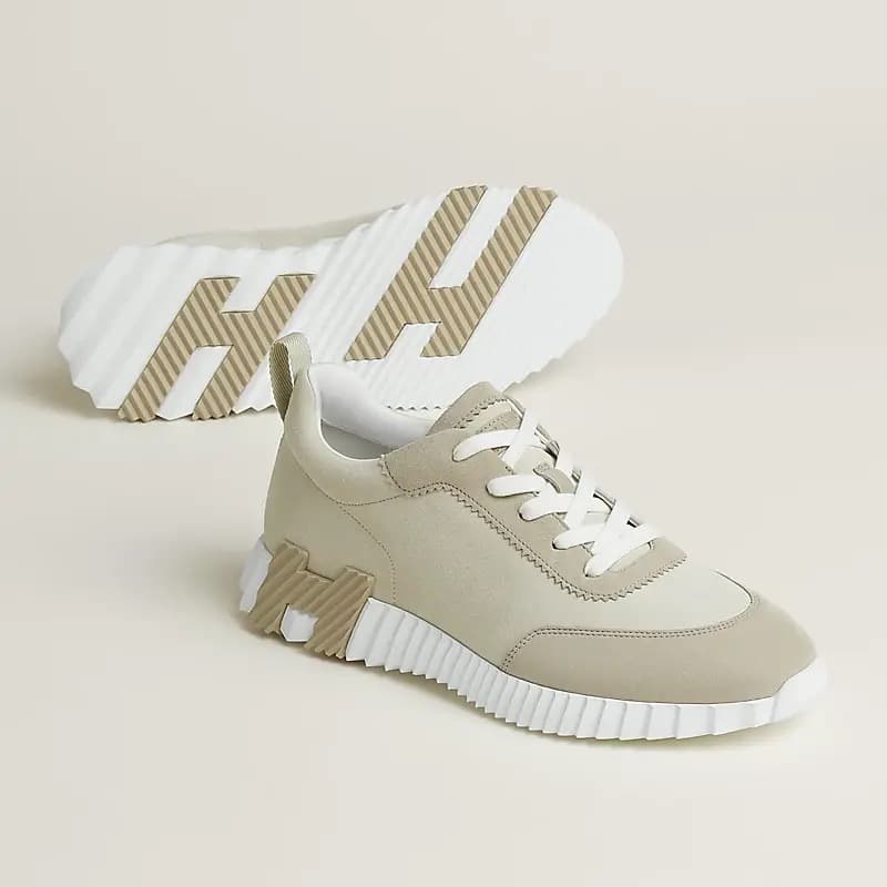 Hermes Sneakers Boucing Beige Glaise • Beige Esquisse — vue 5