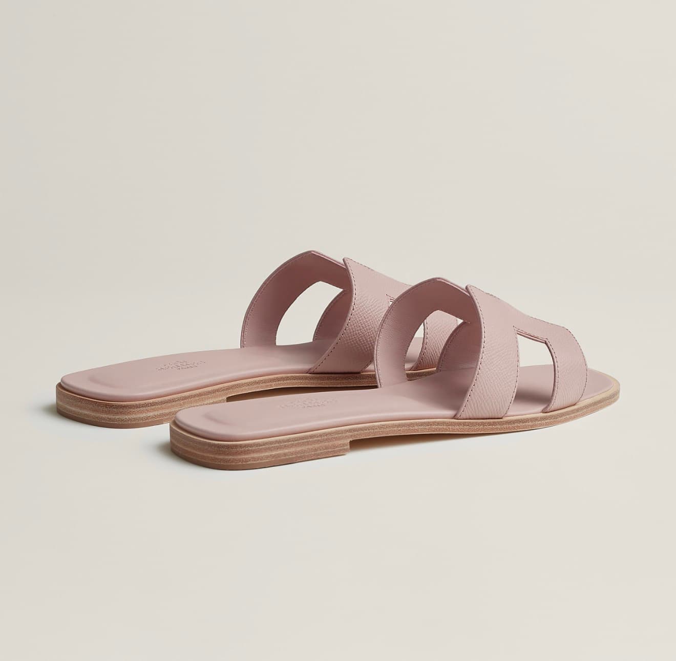 Hermes Sandale Oran Rose Porcelaine — vue 3