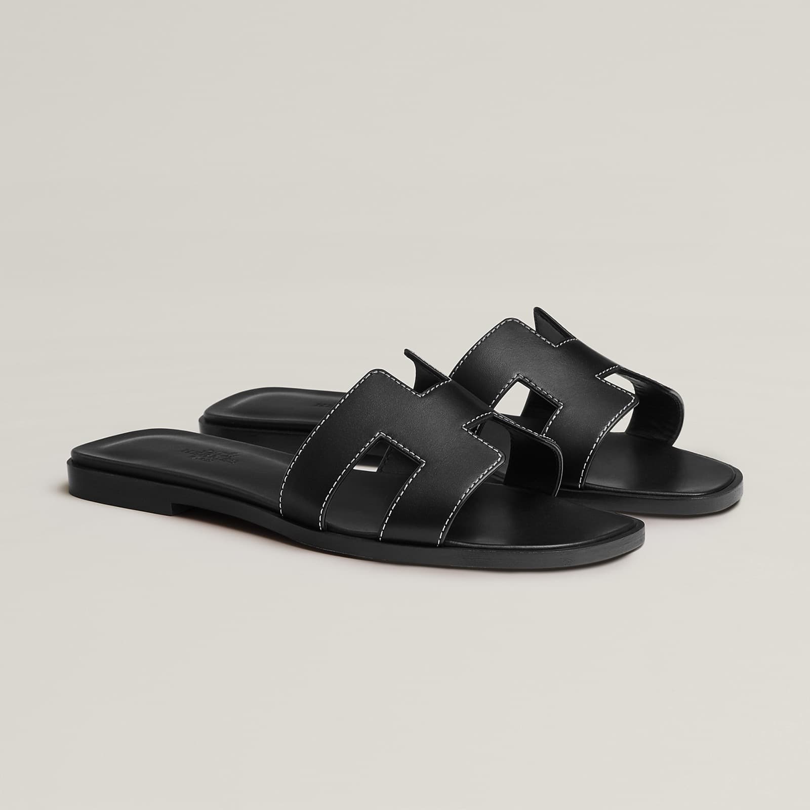 Hermes Sandale Oran Black