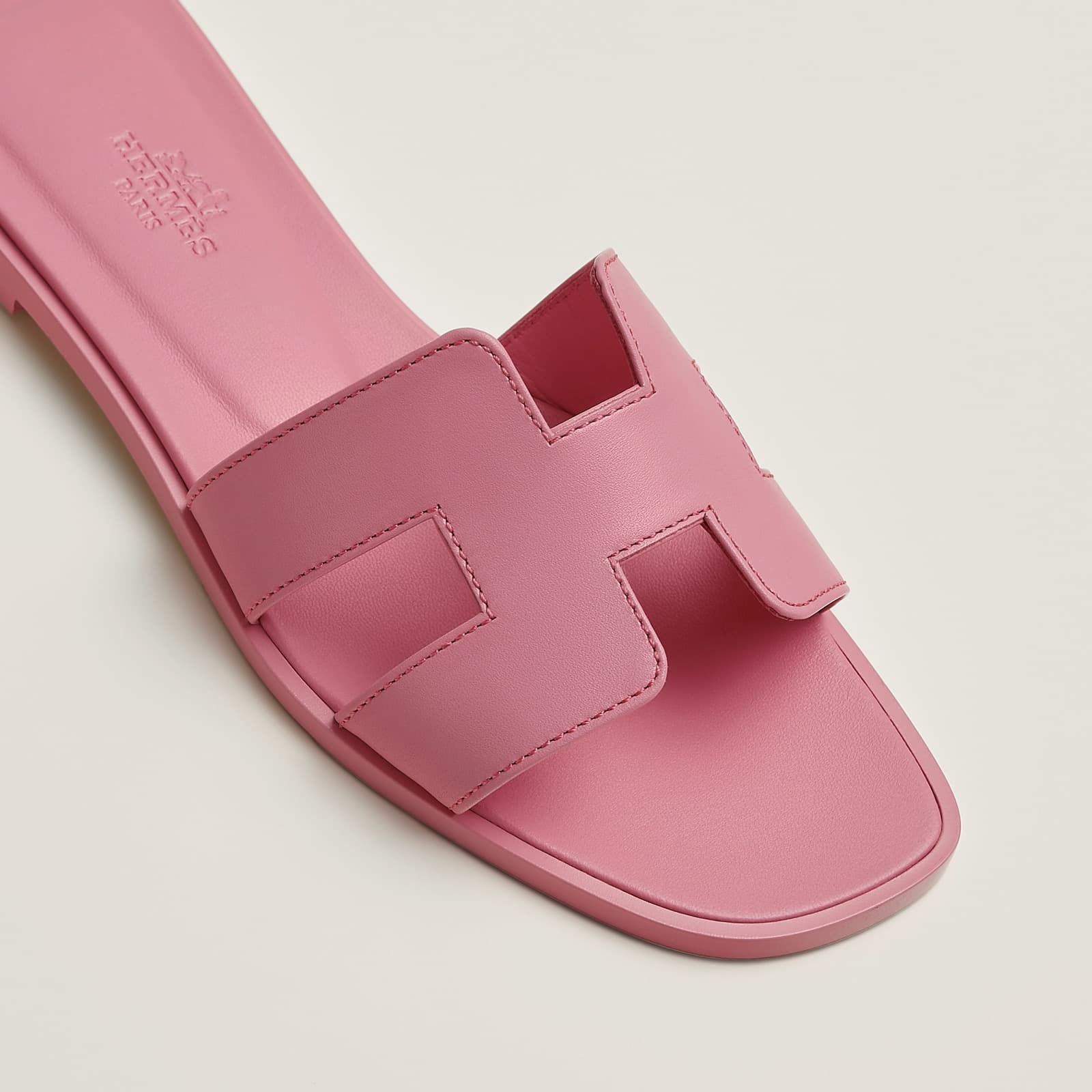 Hermes Sandale Oran Rose Antique — vue 2