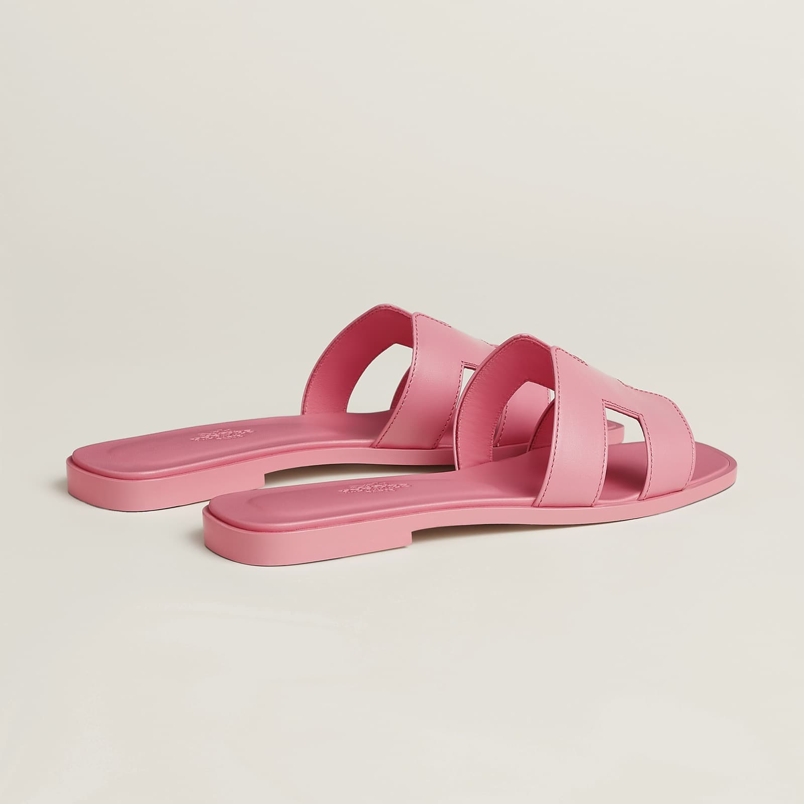 Hermes Sandale Oran Rose Antique — vue 3