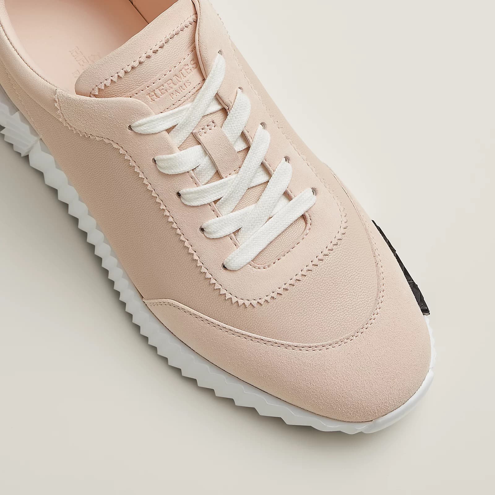 Hermes Sneakers Boucing Rose Palomino — vue 2