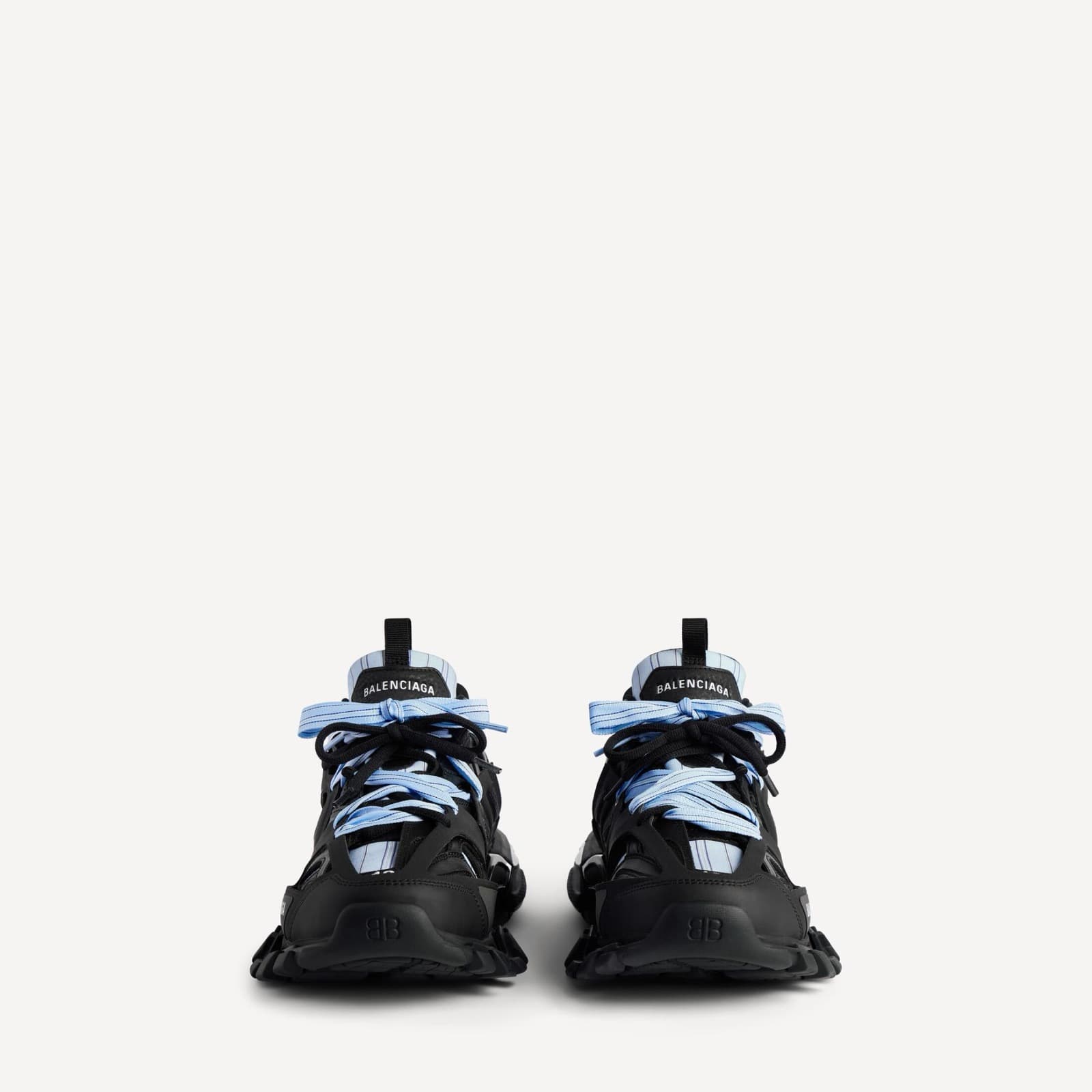 Balanciaga Sneakers Track Shirt Black • Bleu — vue 3