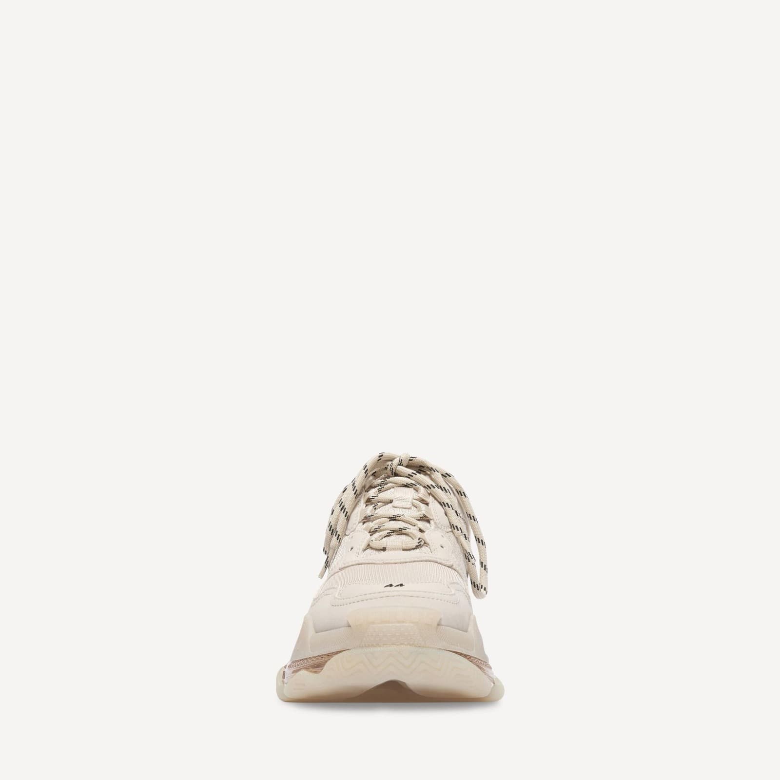 Balanciaga Sneakers Triple S Clear Sole blanc — vue 2