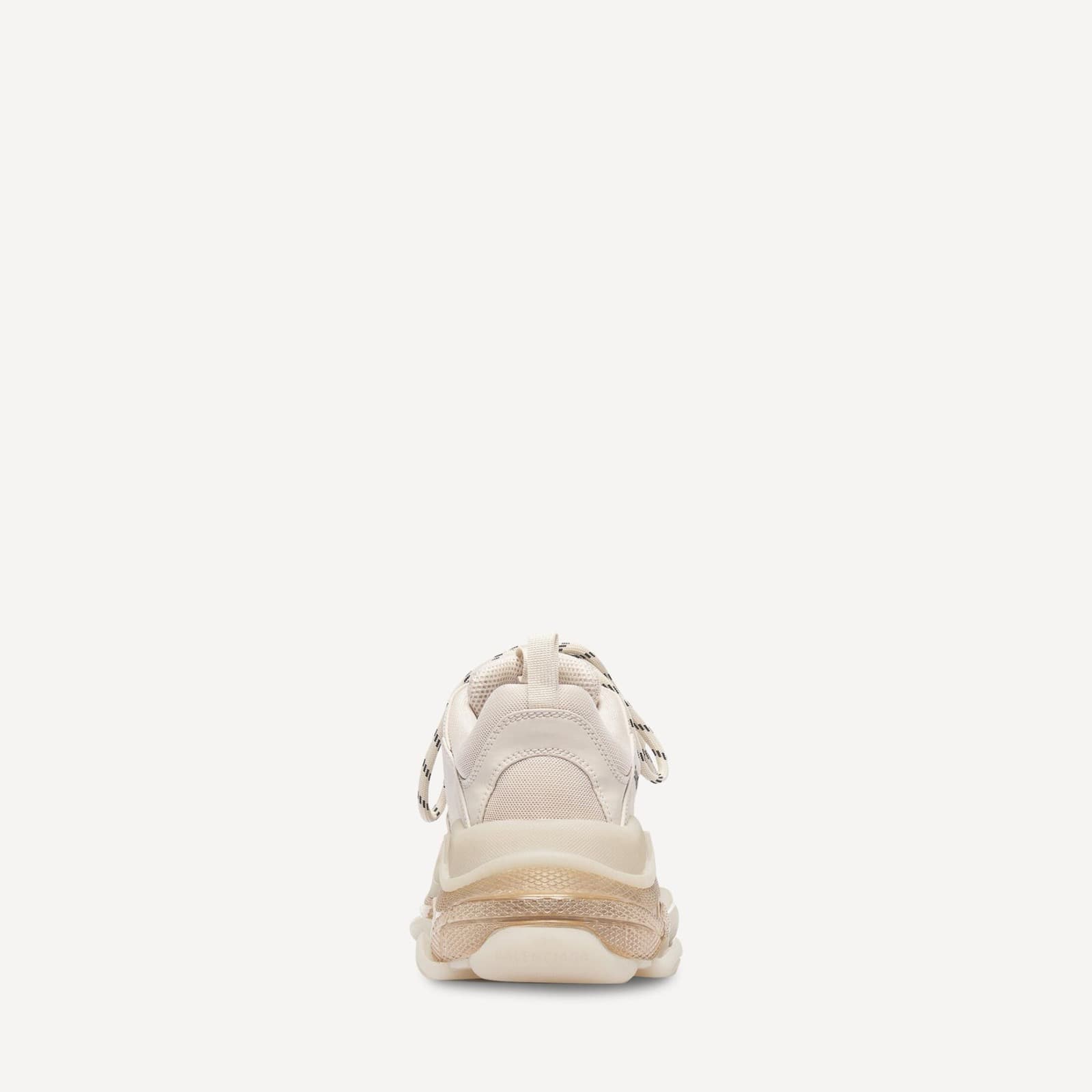 Balanciaga Sneakers Triple S Clear Sole blanc — vue 4
