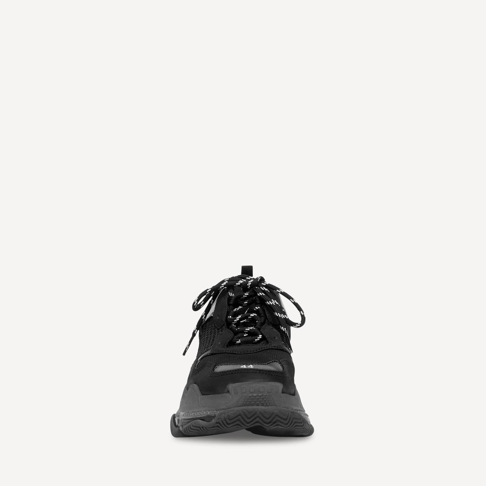 Balanciaga Sneakers Triple S Clear Sole Black — vue 2