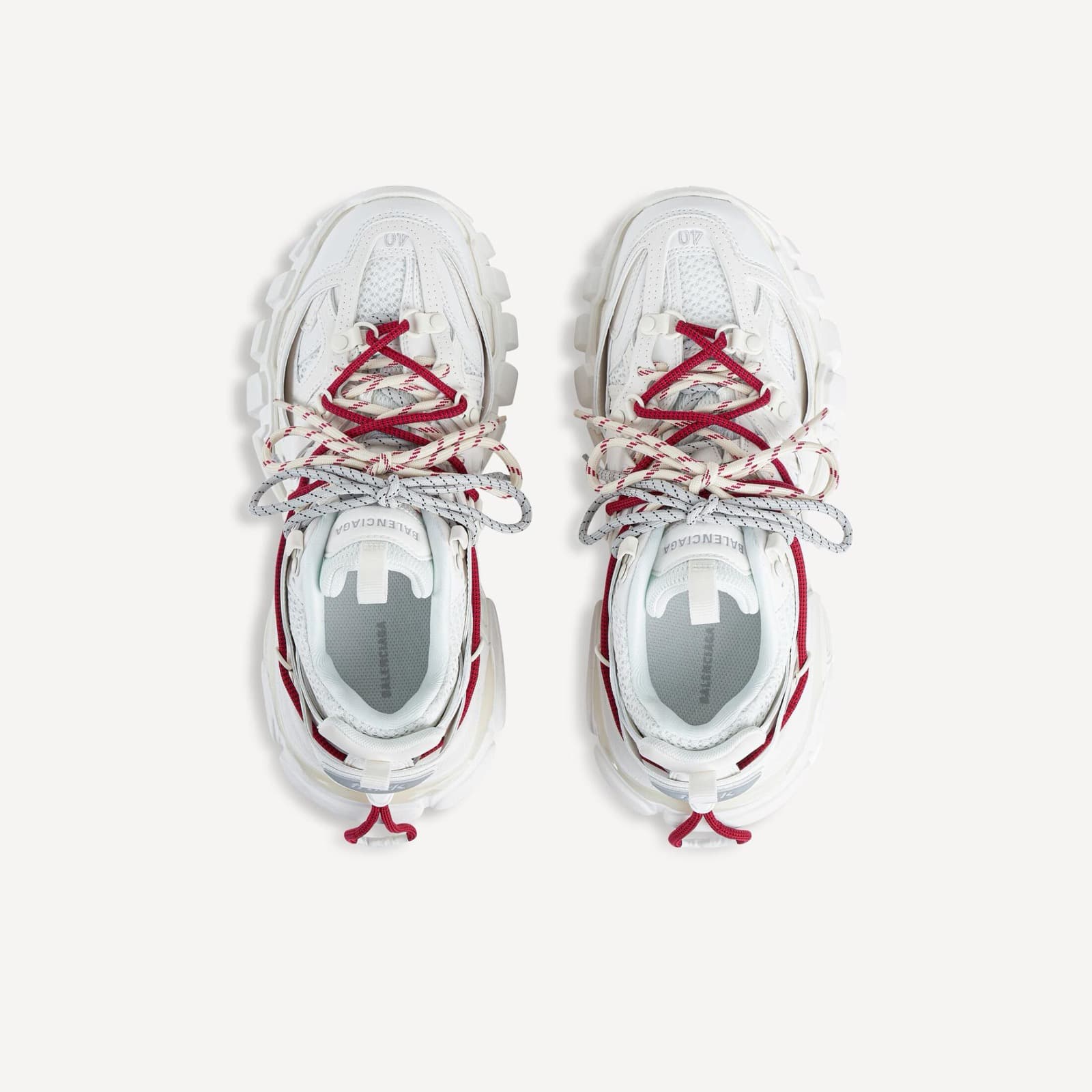 Balanciaga Sneakers Track Trail laces Blanc — vue 6