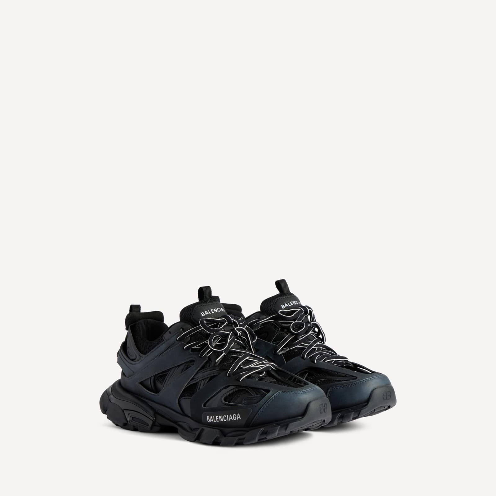 Balanciaga Sneakers Track Black — vue 2