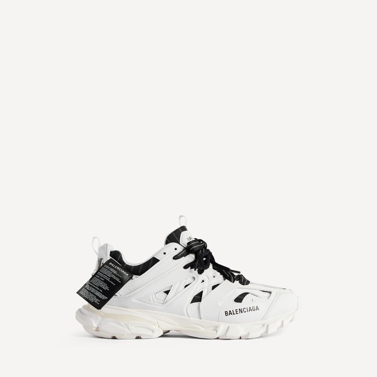 Balanciaga Sneakers Track Blanc • Black