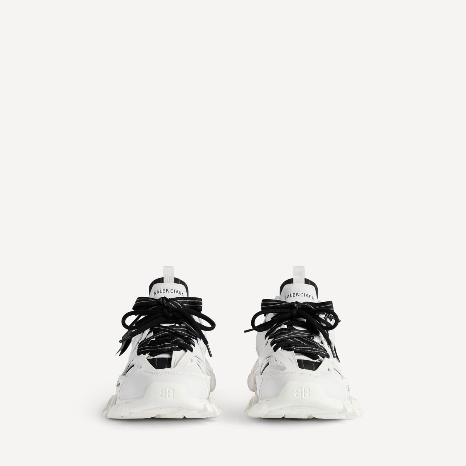 Balanciaga Sneakers Track Blanc • Black — vue 4