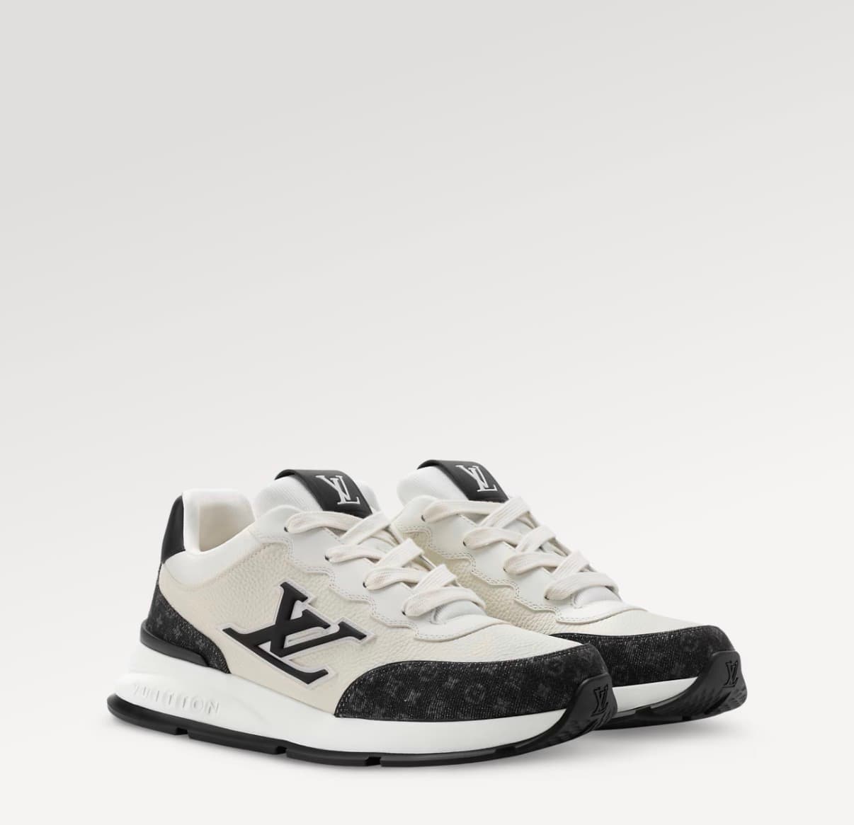 Louis Vuitton Sneakers Classic Blanc • Black — vue 5